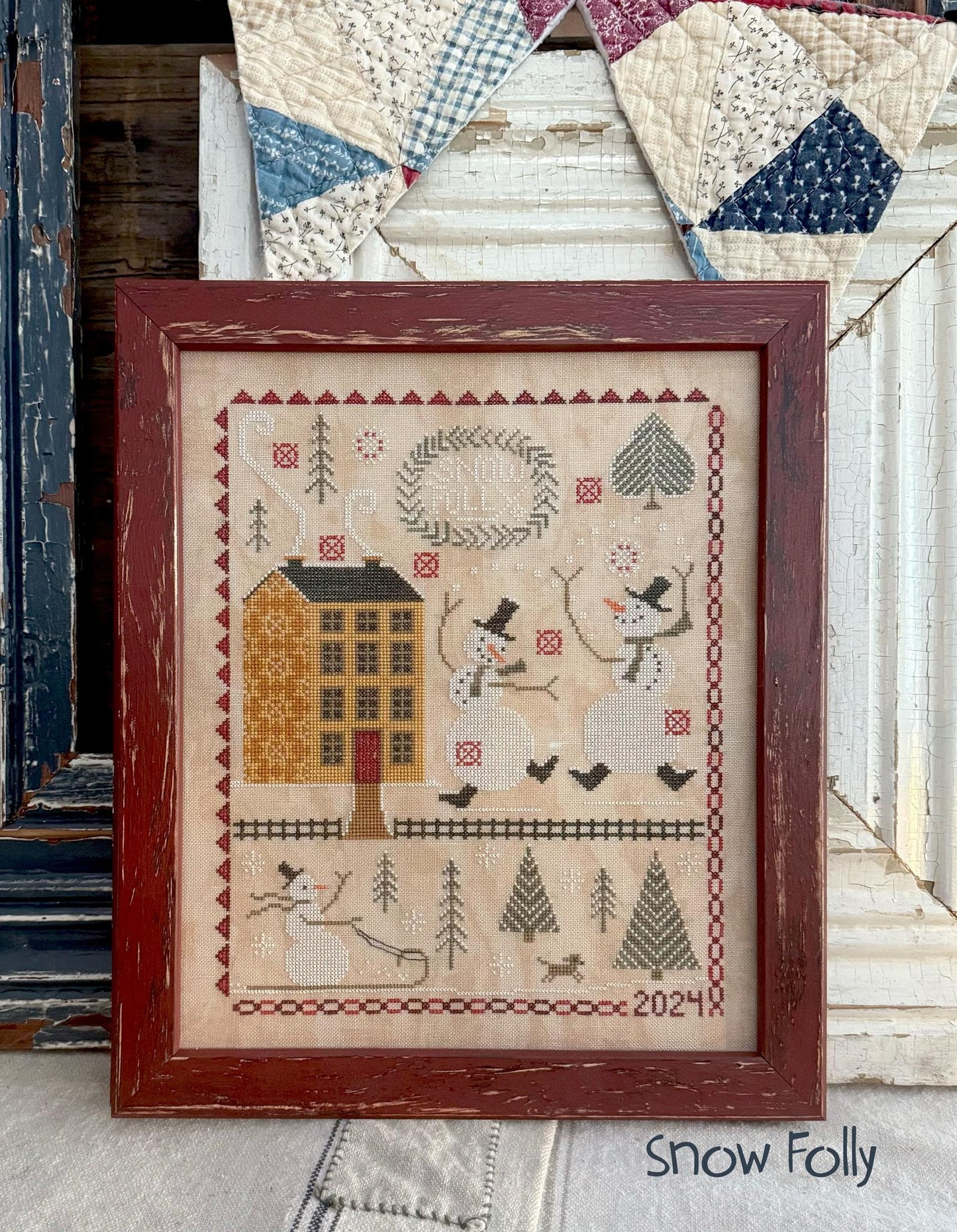 Teresa Kogut HELL0 WINTER  BOOK 9 DESIGNS Cross Stitch Pattern