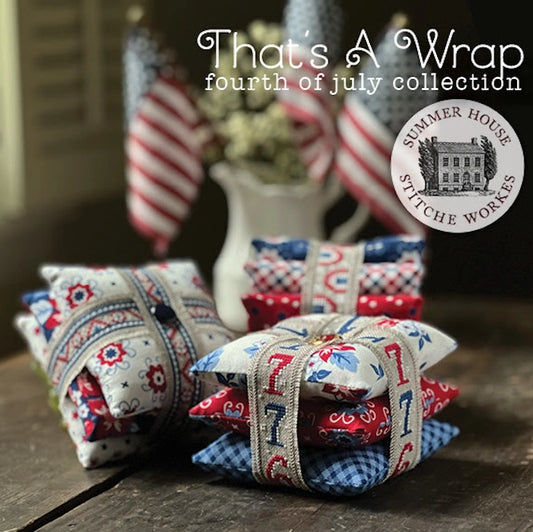 That's A Wrap 4th of July Edition Cross Stitch Pattern by Summer House Stitche Workes