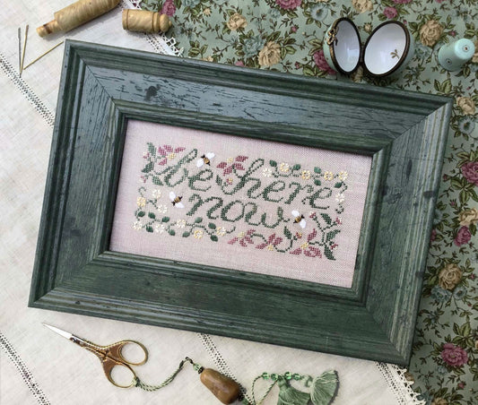 Be Here Cross Stitch Pattern by The Drawn Thread