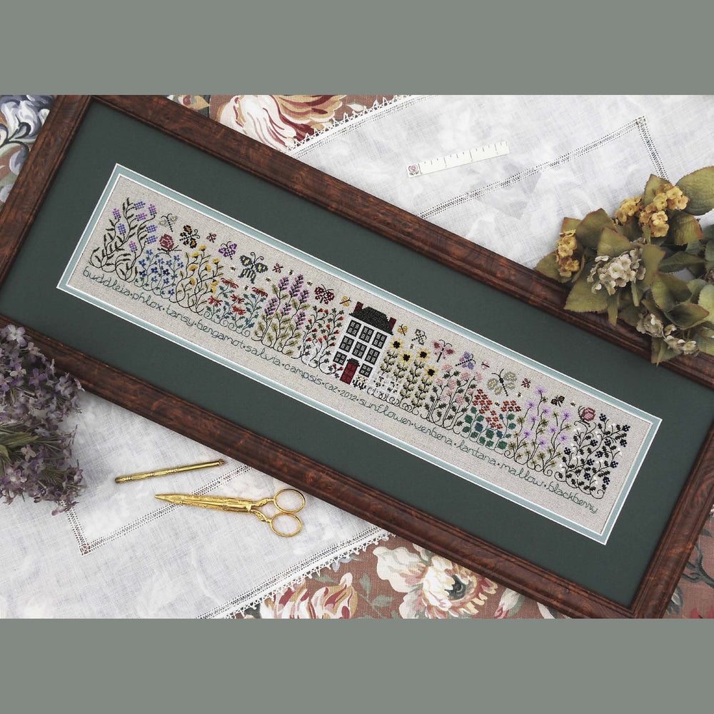 Butterfly Garden Cross Stitch Pattern by The Drawn Thread