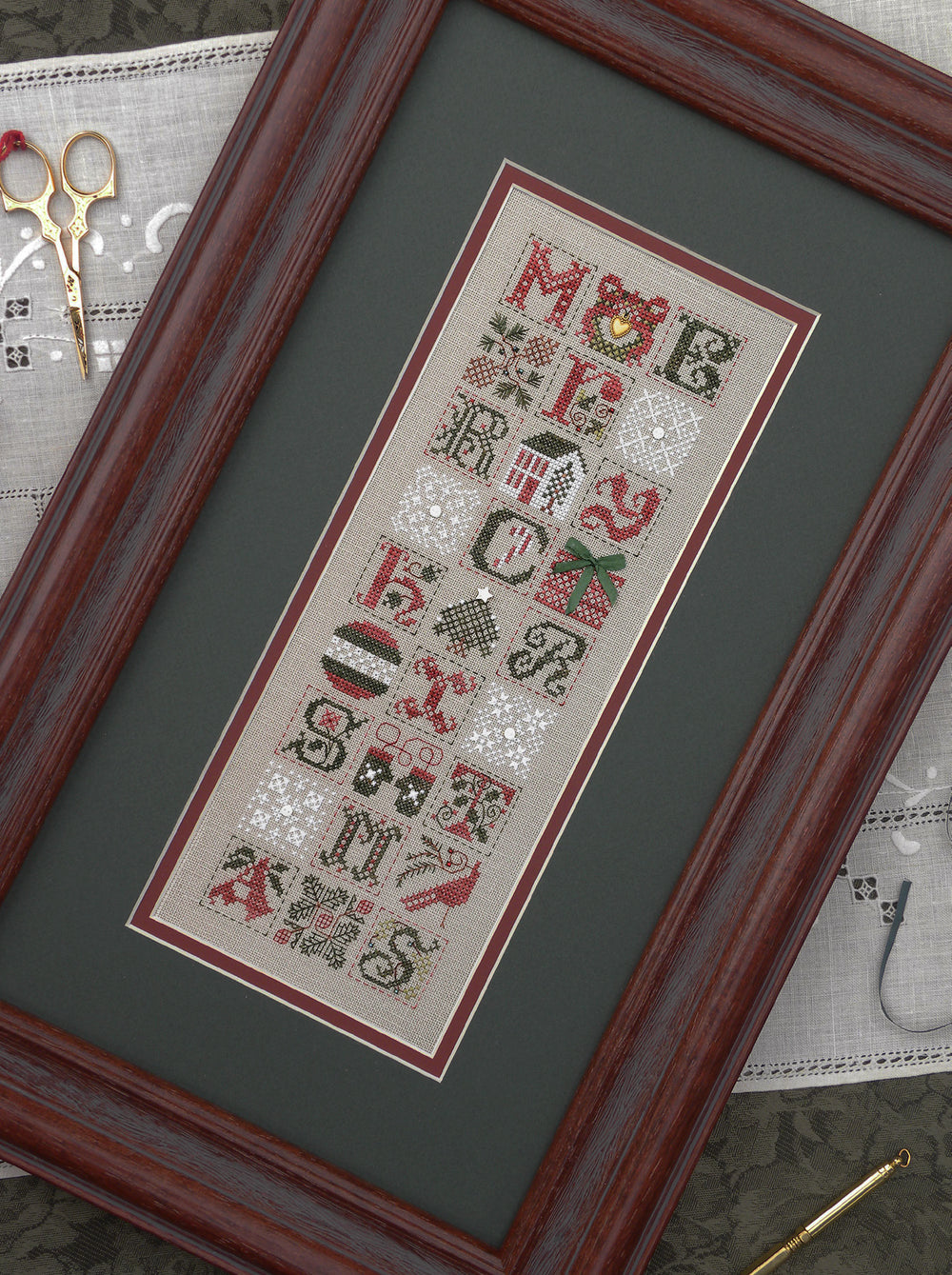 Christmas Jumble Cross Stitch Pattern by The Drawn Thread