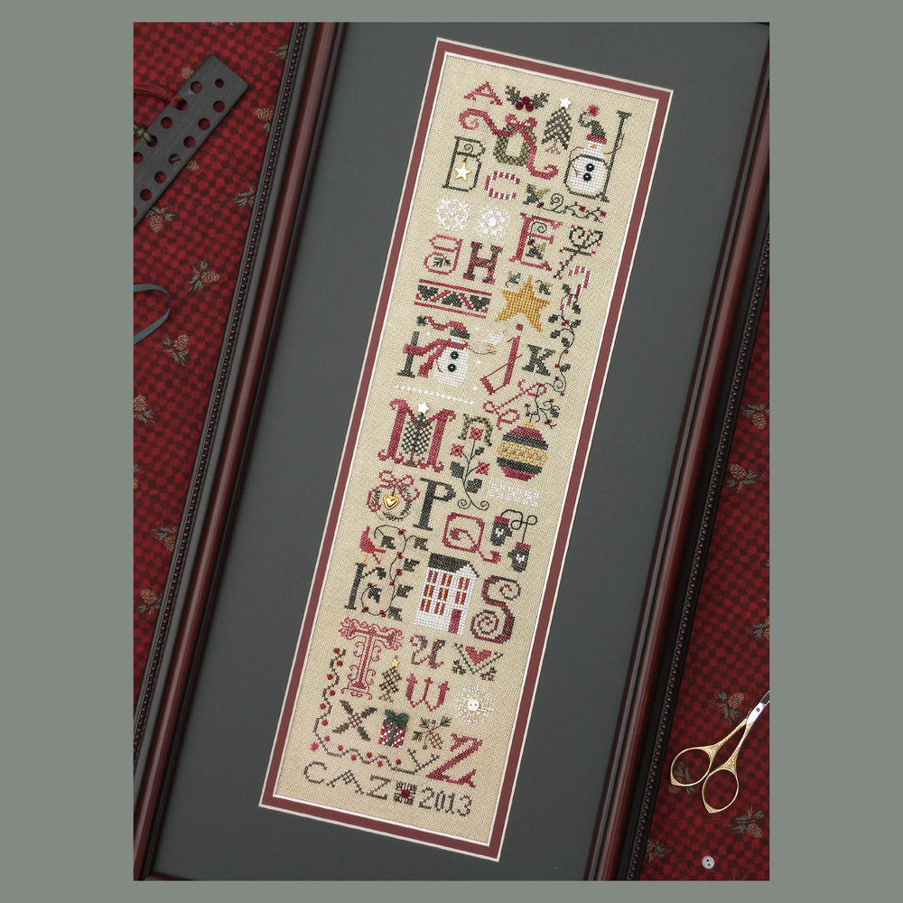 Christmas Thoughts Sampler Cross Stitch Pattern by The Drawn Thread