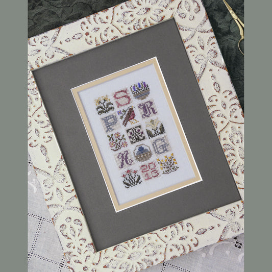 Spring Jumble Cross Stitch Pattern by The Drawn Thread