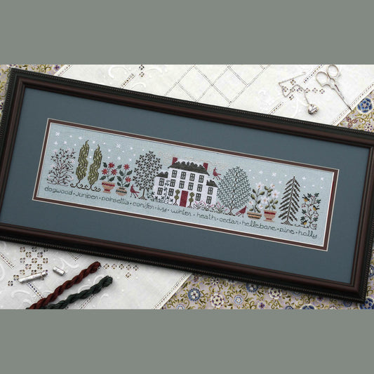 Winter Garden Cross Stitch Pattern by The Drawn Thread