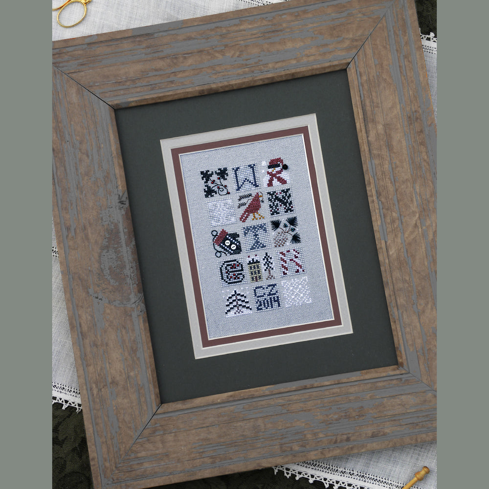 Winter Jumble Cross Stitch Pattern by The Drawn Thread