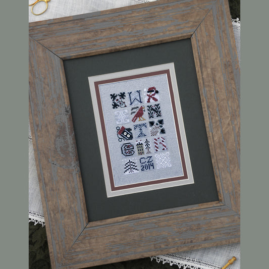 Winter Jumble Cross Stitch Pattern by The Drawn Thread