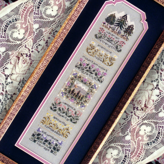 Alpine Garden Cross Stitch Pattern by The Drawn Thread