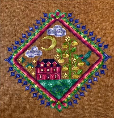 AUGUST TWILIGHT Cross Stitch Pattern by The Marigold Needle