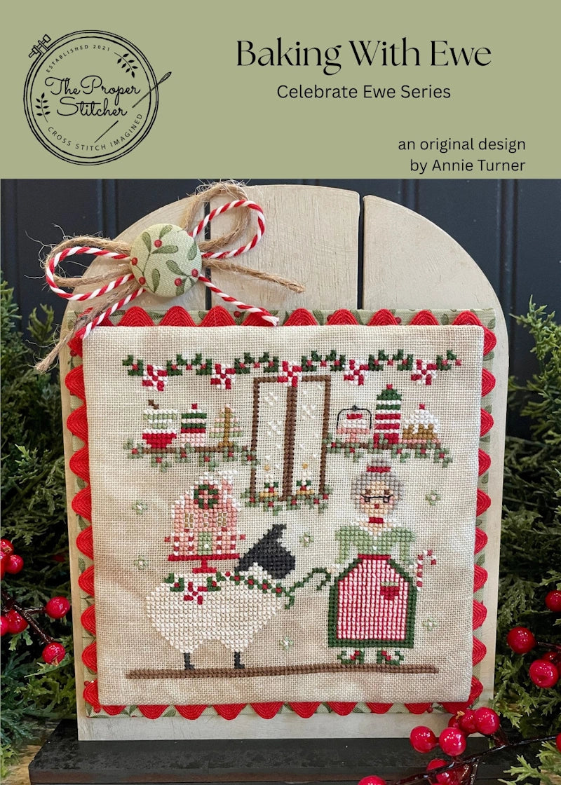 Baking with Ewe by The Proper Stitcher Cross Stitch Pattern
