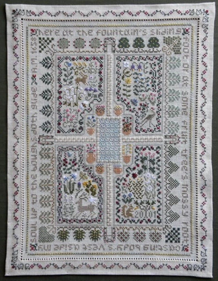 The Sanctuary Cross Stitch Pattern by The Drawn Thread