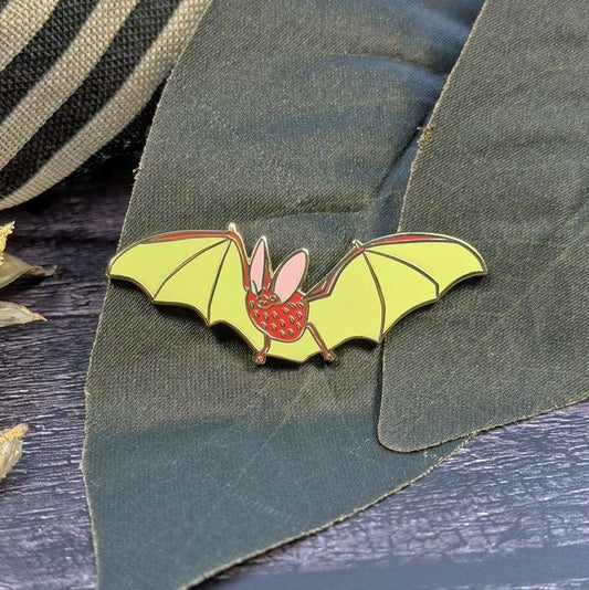 PREORDER Stitch Crypt STRAWBERRY BAT Needle Minder
