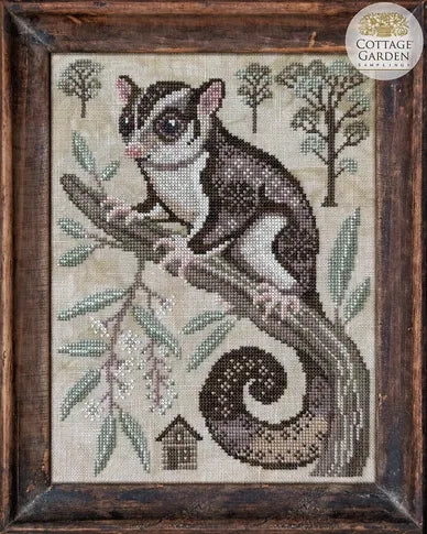 COMING SOON The Sugar Glider Year in the Woods II #2 by Cottage Garden Samplings Cross Stitch Pattern
