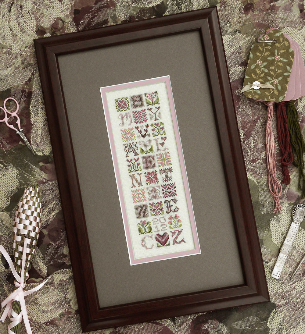 B My Valentine Cross Stitch Pattern by The Drawn Thread