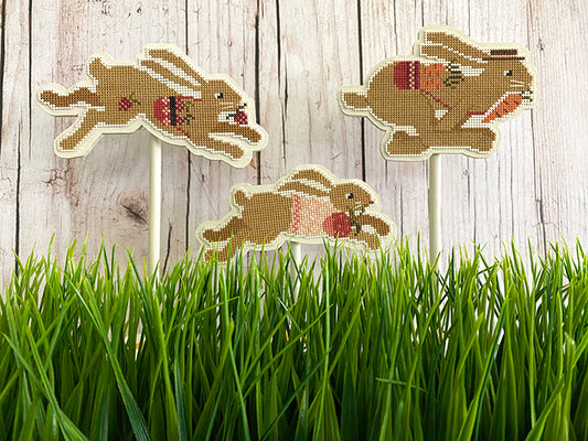 Bunny Thieves by Teresa Kogut Cross Stitch Pattern