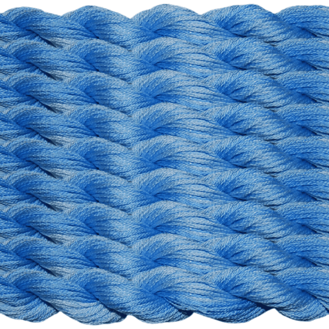 Polar Ice Blue Threadworx Hand Dyed Cotton Floss Skein 5 Yards 010140