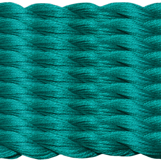 Turquoise Threadworx Hand Dyed Cotton Floss Skein 5 Yards 01058