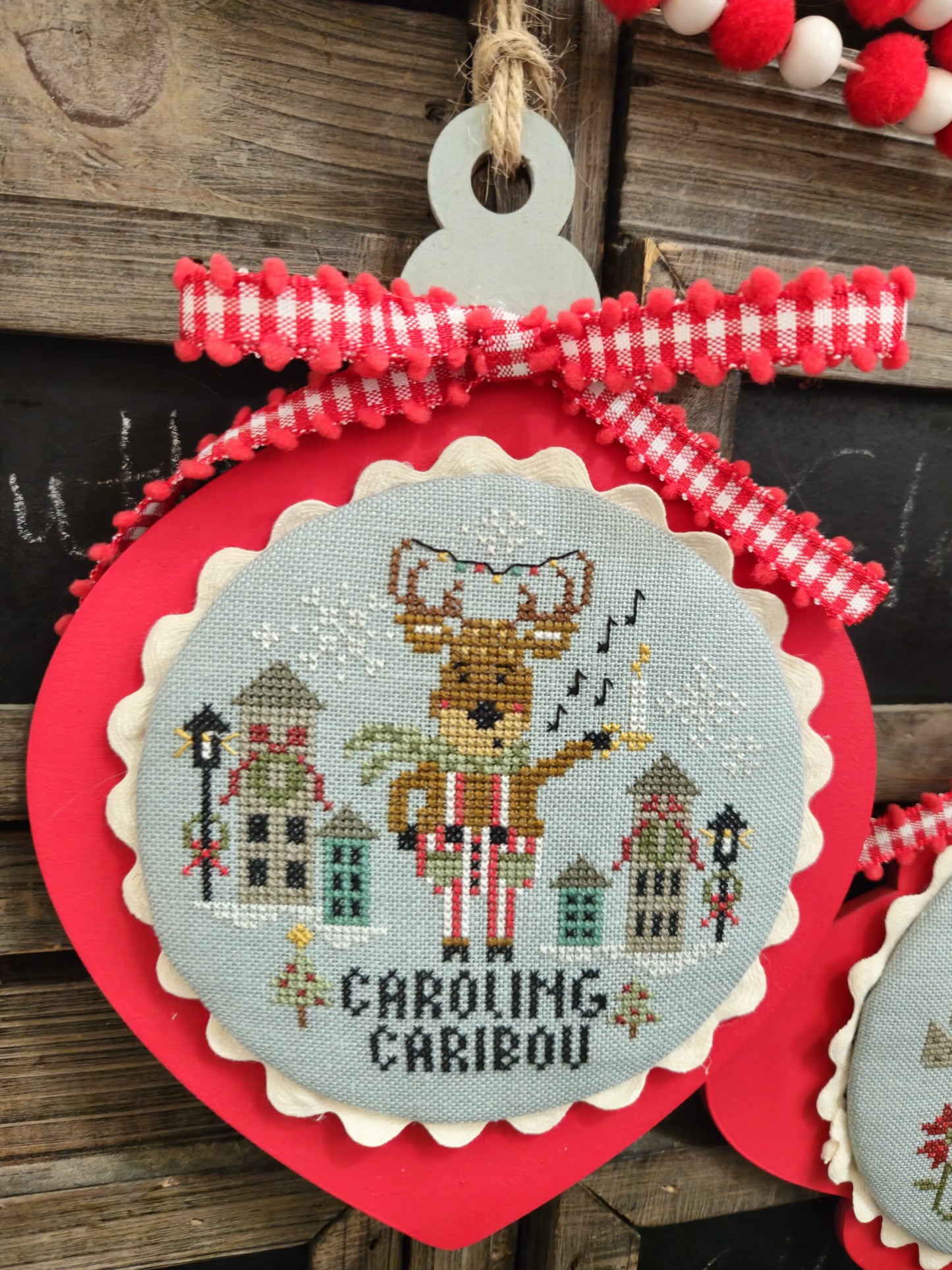 Quaint Rose Needlearts CHRISTMAS ANIMALS IN PANTS Cross Stitch Pattern