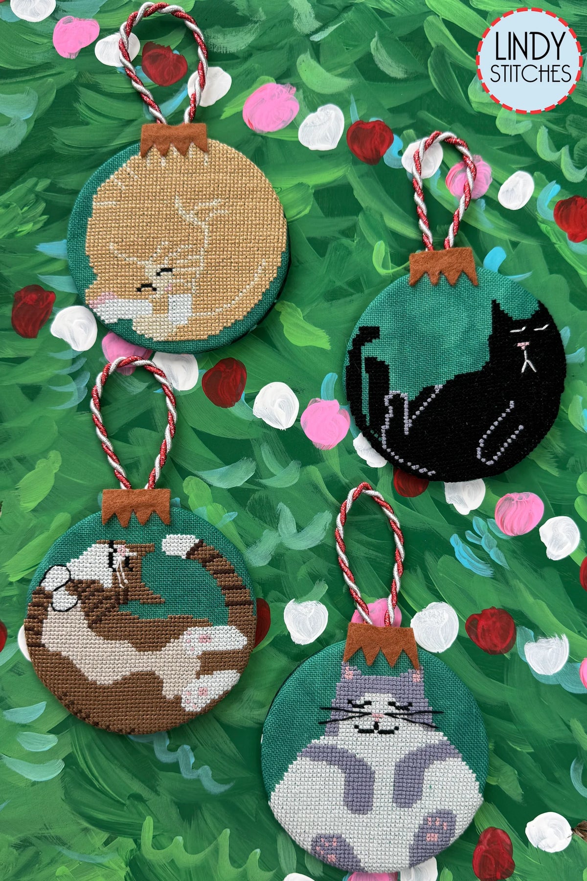Tree Guardians Cross Stitch Pattern Jingle Ball Exclusive