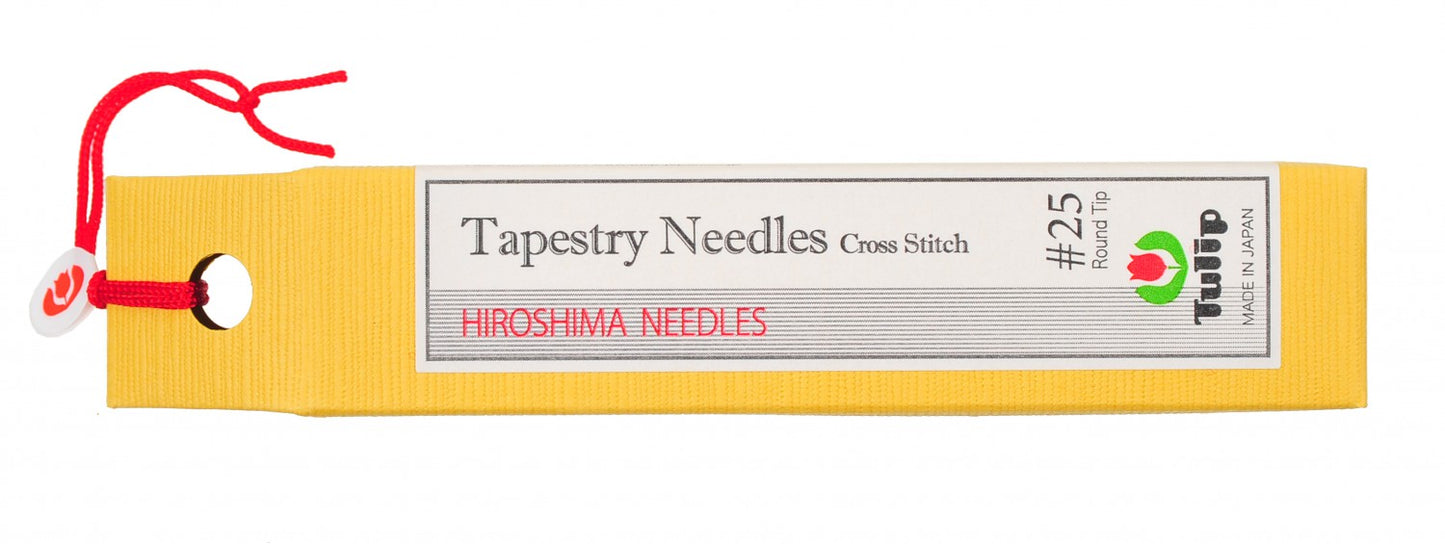 Tulip Tapestry Needles Hiroshima Round Tip Size 24 25