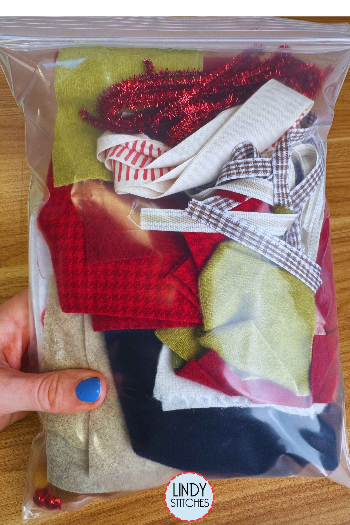 GRAB BAGS from our FINISHING CABINET!  Trims, Fabric, Doodads, & More!