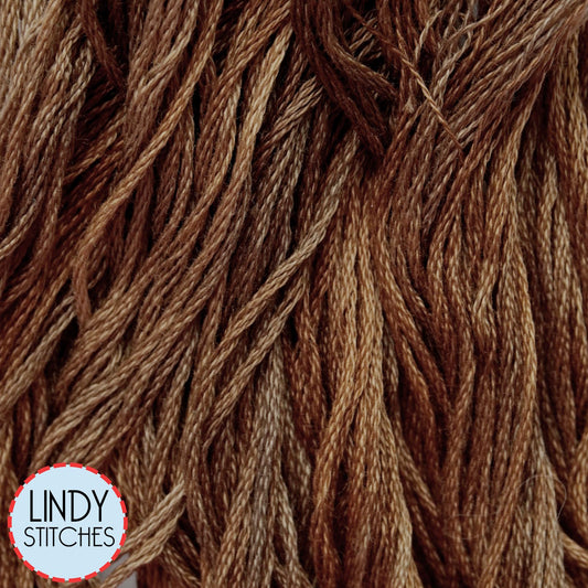 Walnut 7029 Gentle Art Shaker Thread Overdyed Cotton Floss