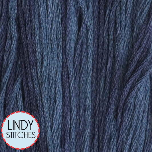 Wavy Navy Classic Colorworks Floss Hand Dyed Cotton Skein