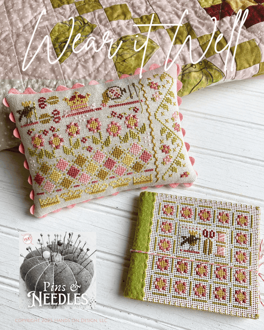 Wear it Well Cross Stitch Pattern by Hands On Design Nashville Market