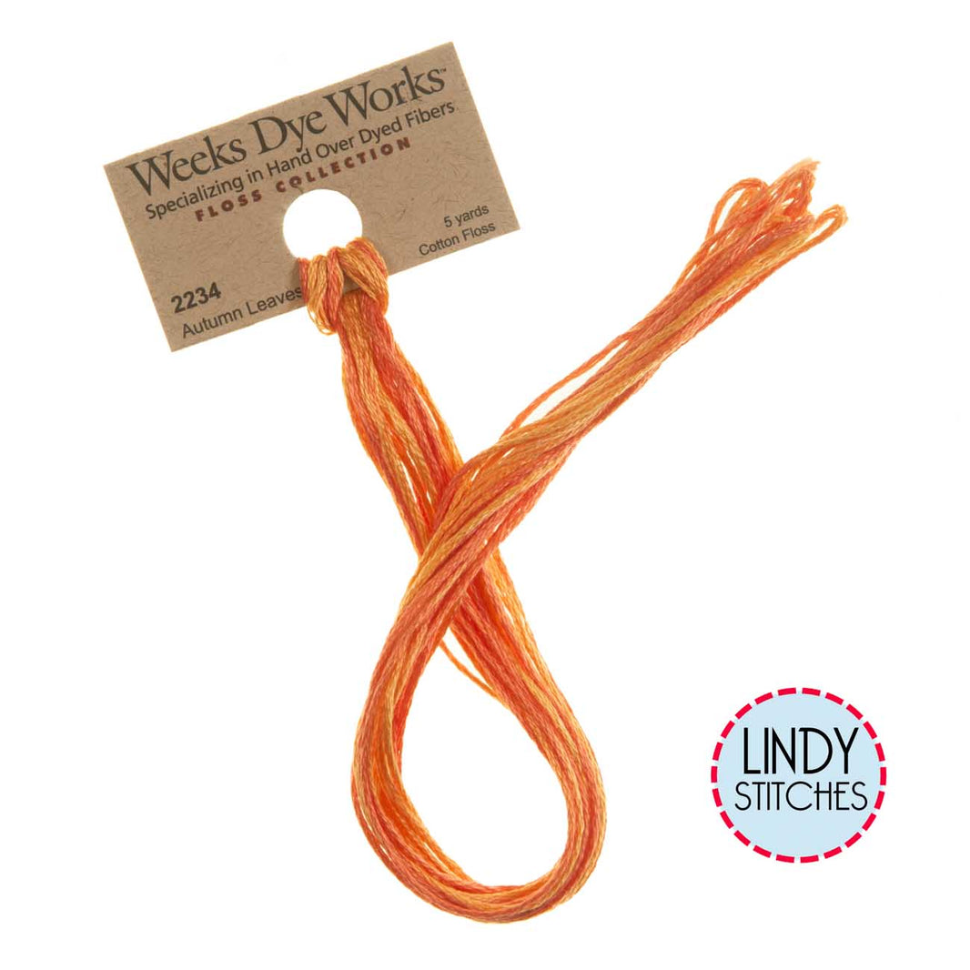 Weeks Dye Works Hand Dyed Floss – Lindy Stitches