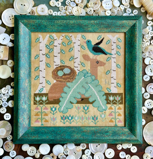 PREORDER Well Hidden Cross Stitch Pattern by Kathy Barrick