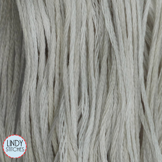 White Lightning Weeks Dye Works Floss Hand Dyed Cotton Skein 1088