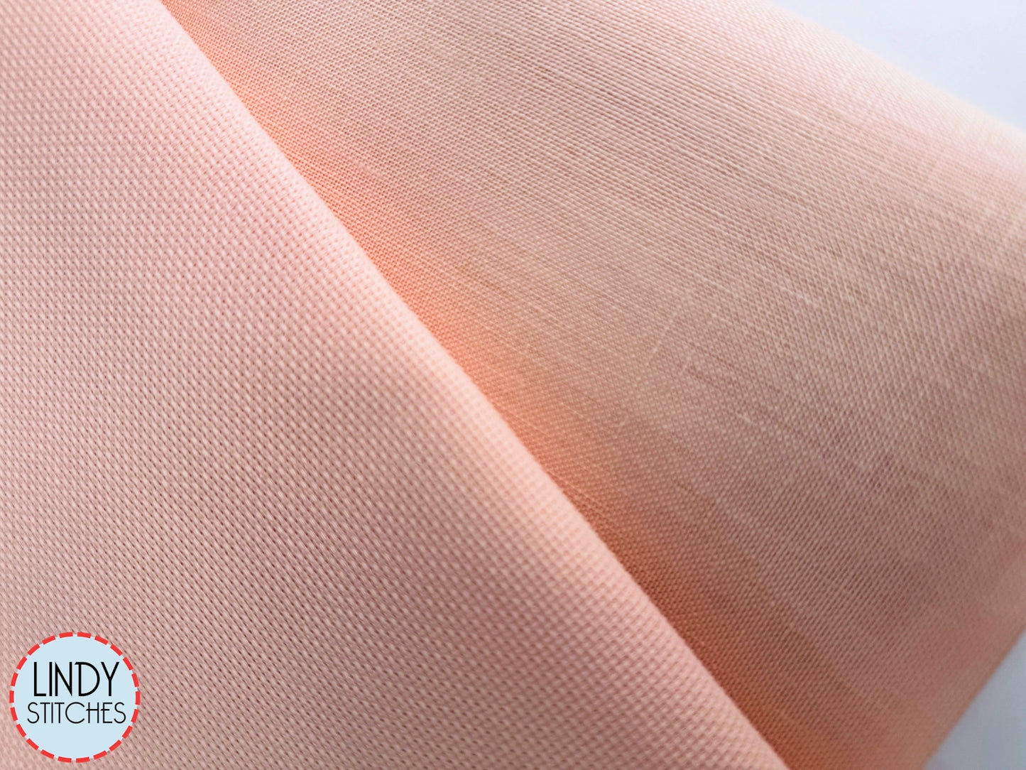 16 count Touch of Pink Belfast Aida Cross Stitch Fabric by Wichelt