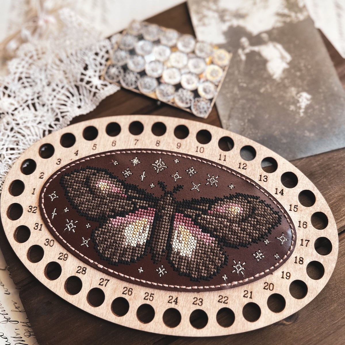 Wings of Inspiration Wooden Thread Board Kit