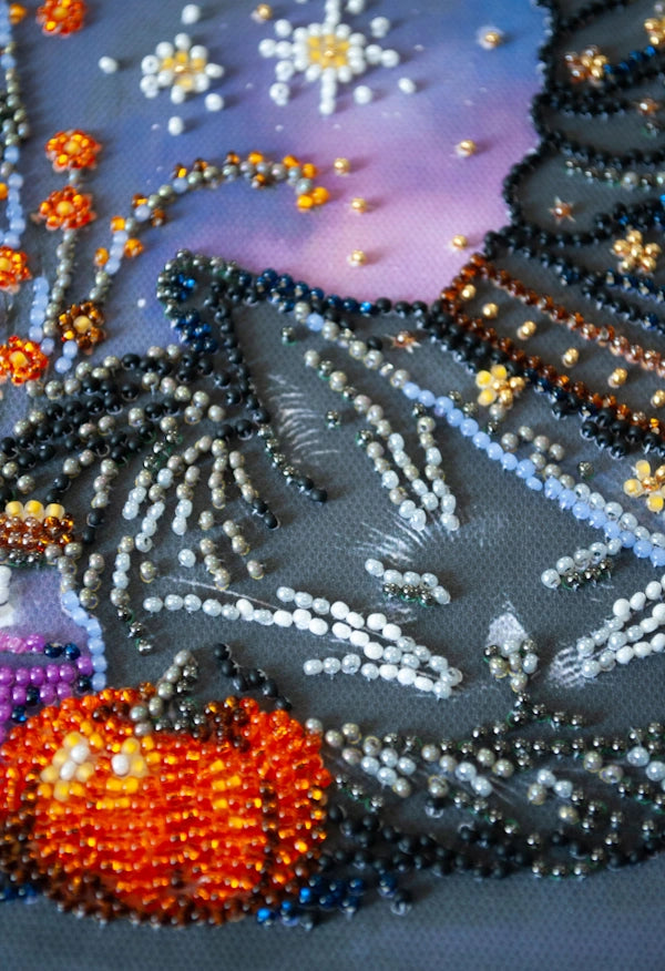 Witch Dream Beaded Embroidery Kit by Abris Arts AMB-123