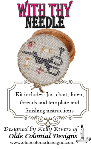 With Thy Needle FULL KIT by Olde Colonial Designs