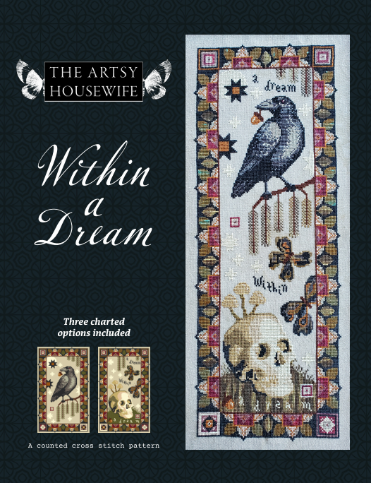 PREORDER Within a Dream Cross Stitch Pattern by the Artsy Housewife Nashville Market