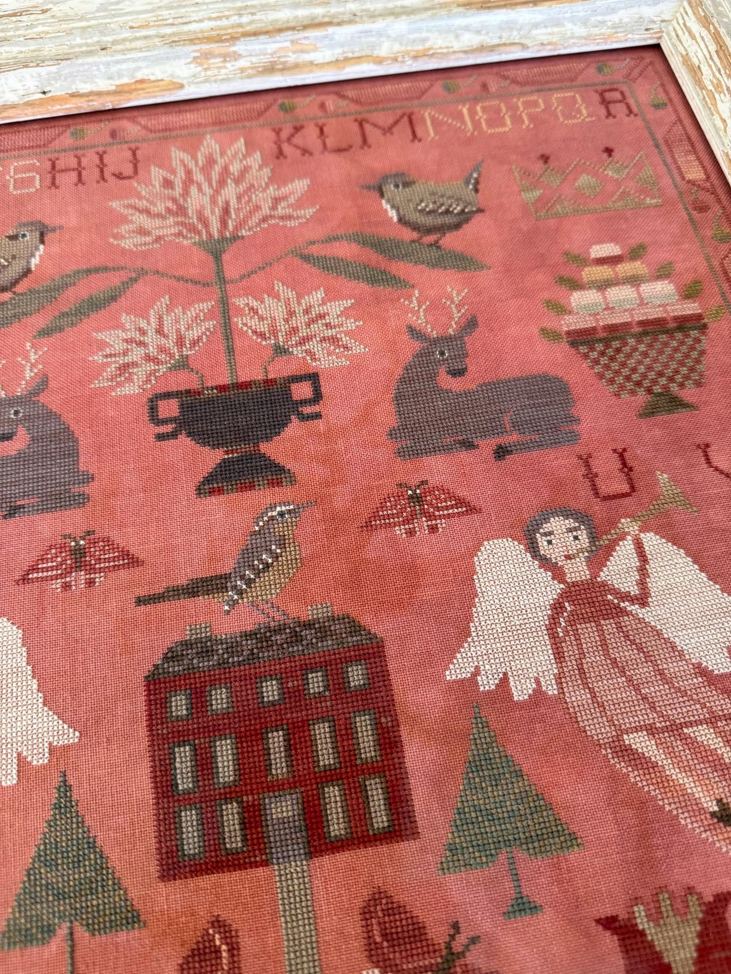 Wren Sampler Teresa Kogut Cross Stitch Pattern