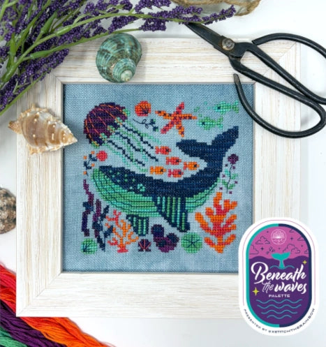 Indy Pattern Rainbow Xstitch the Rainbow Beneath The Waves 2026 Collection – Lindy Stitches