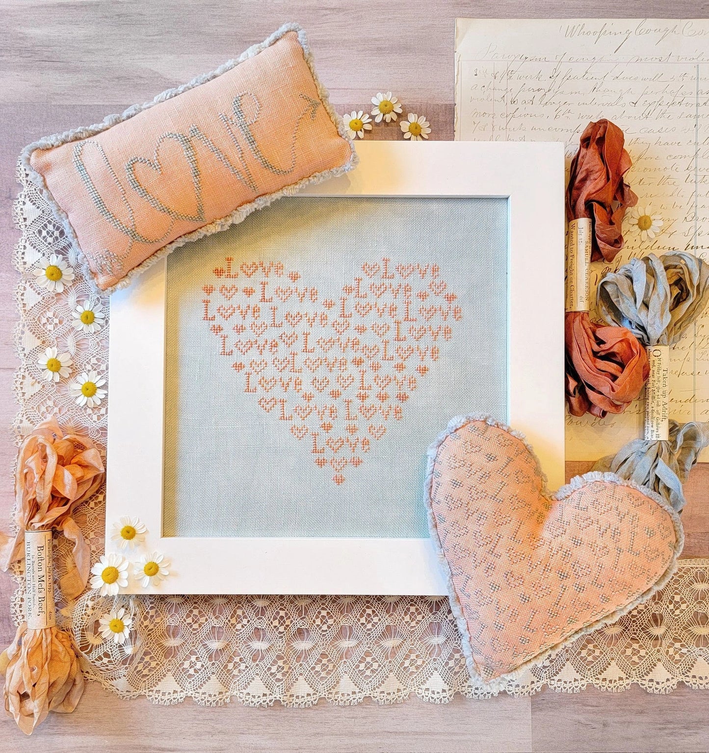 You've Got The Love Hello from Liz Mathews Cross Stitch Pattern