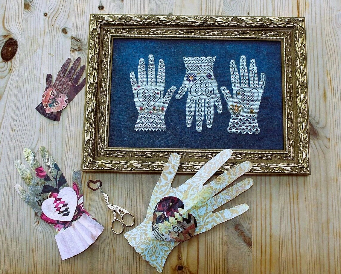 Your Heart is In Our Hands Cosford Rise Stitchery Cross Stitch Pattern PHYSICAL copy