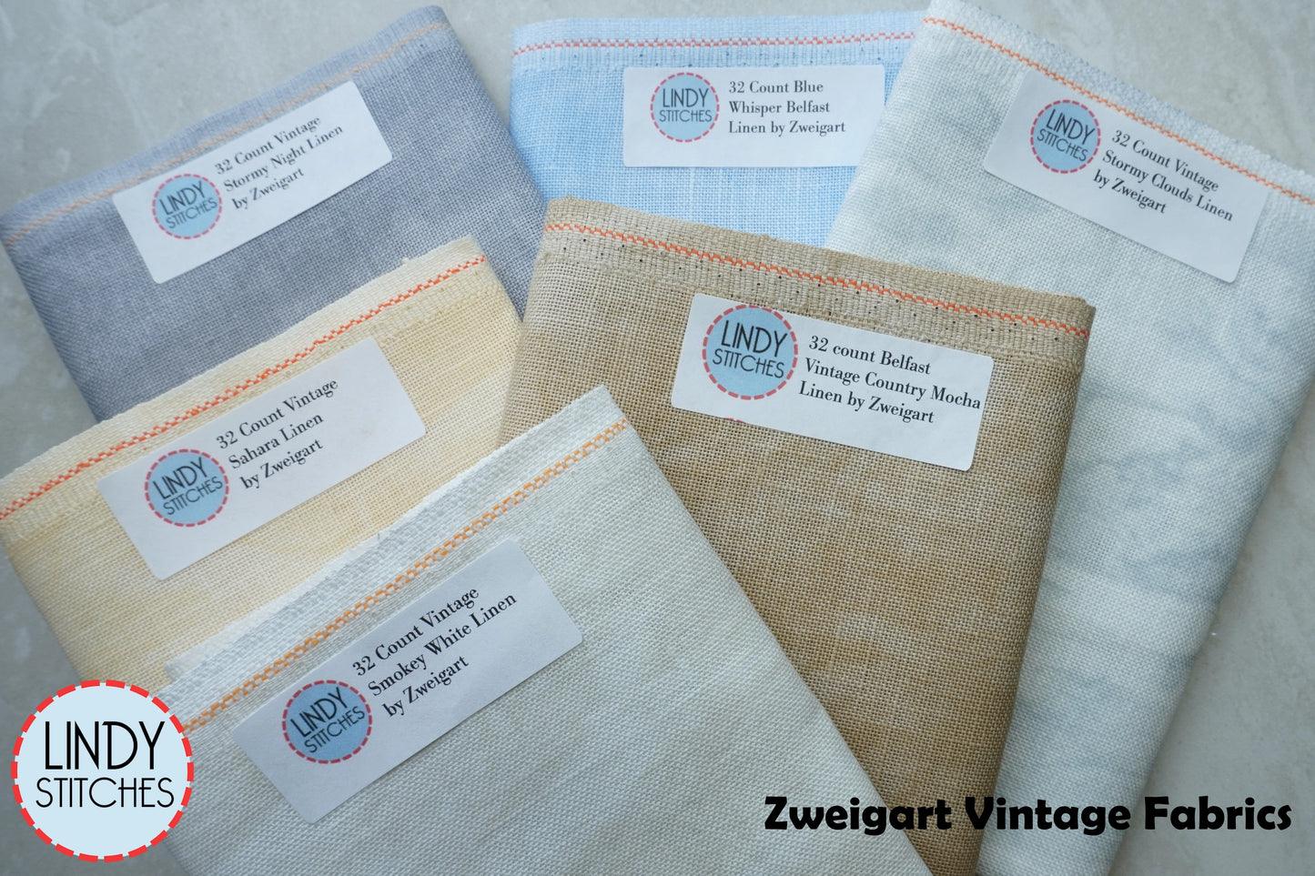 28 count Vintage Country Mocha Cashel Linen by Zweigart Fat Quarter, Half, Yard