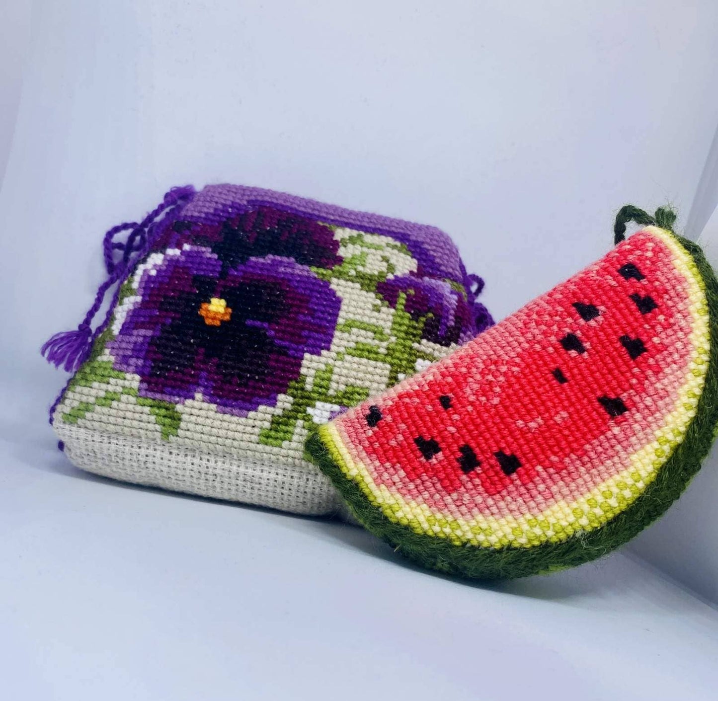 Watermelon Pincushion Cross Stitch Kit From Riolis 866