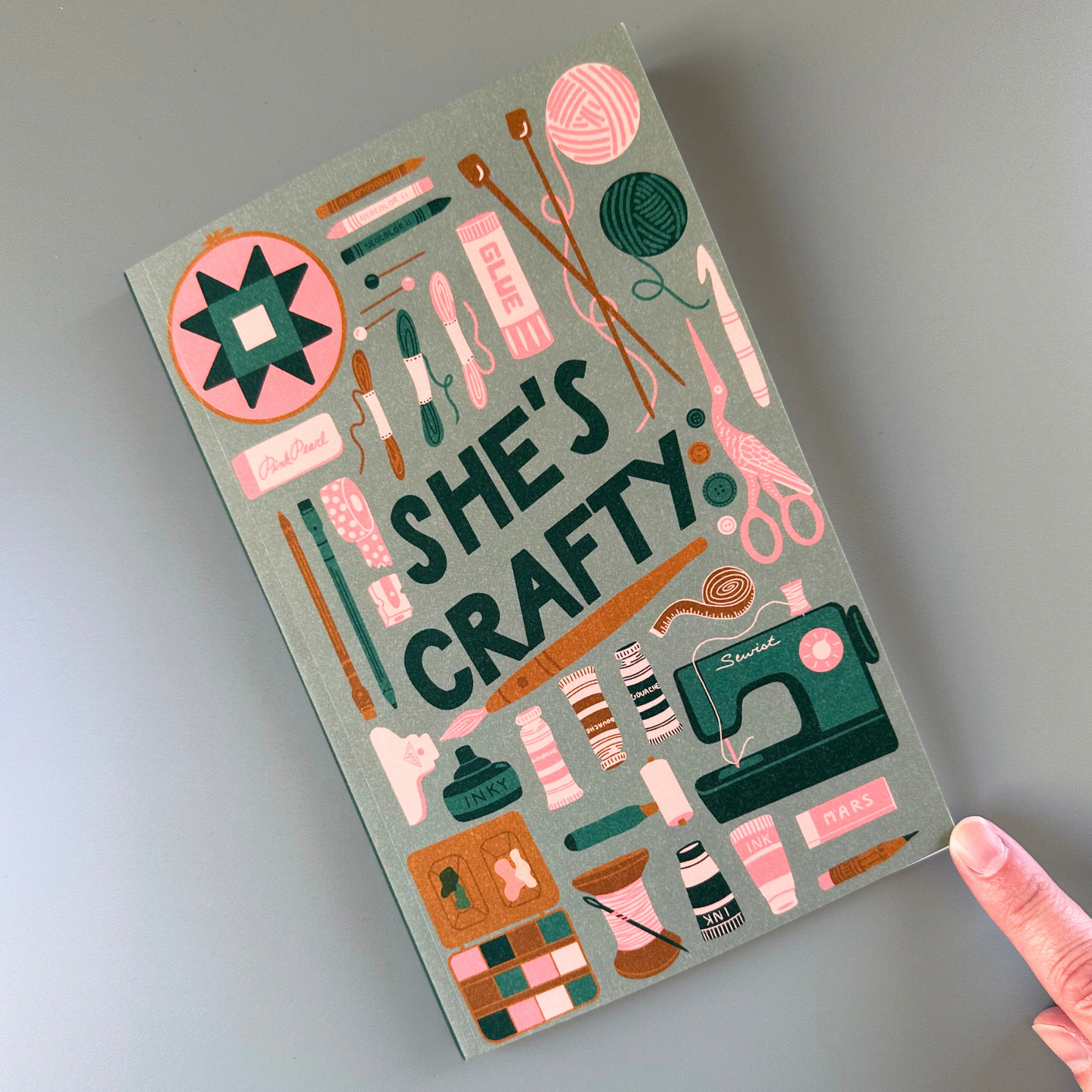 Dot Grid Artist and Craft Lover Notebook