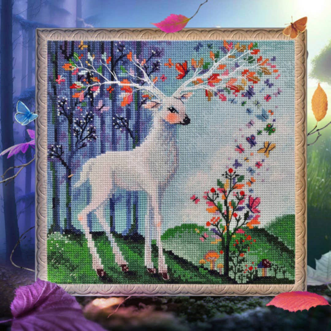 Spirit of the Forest Cross Stitch Kit RTO Counted M1004