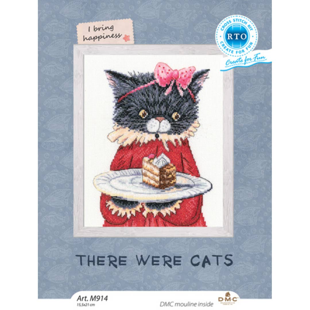 I Bring Happiness Cross Stitch Kit by RTO M914