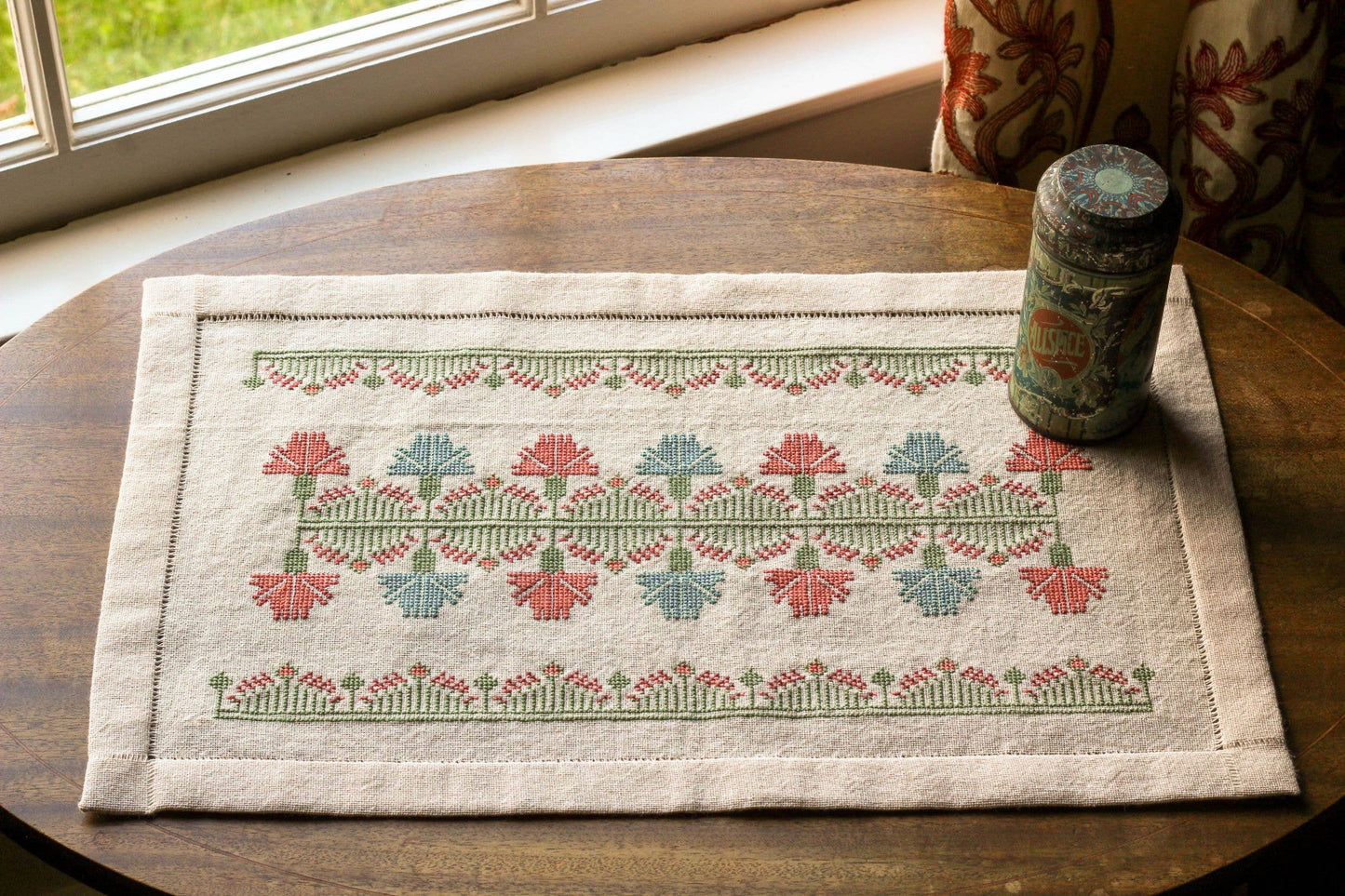 Cross Stitch Kit - Calliope's Meadow Avlea Folk Embroidery