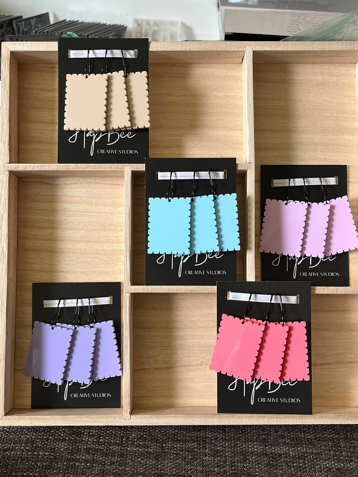 Reuseable Project Bag Tags Set of 3