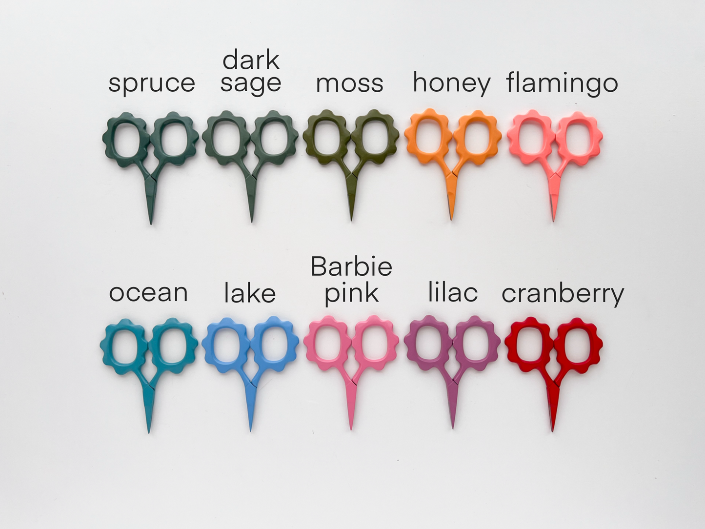 Matryoshka small flower sewing scissors