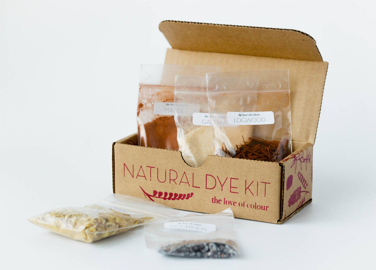 Dye Your Own Fabric - Natural Dyes Kit for Beginners
