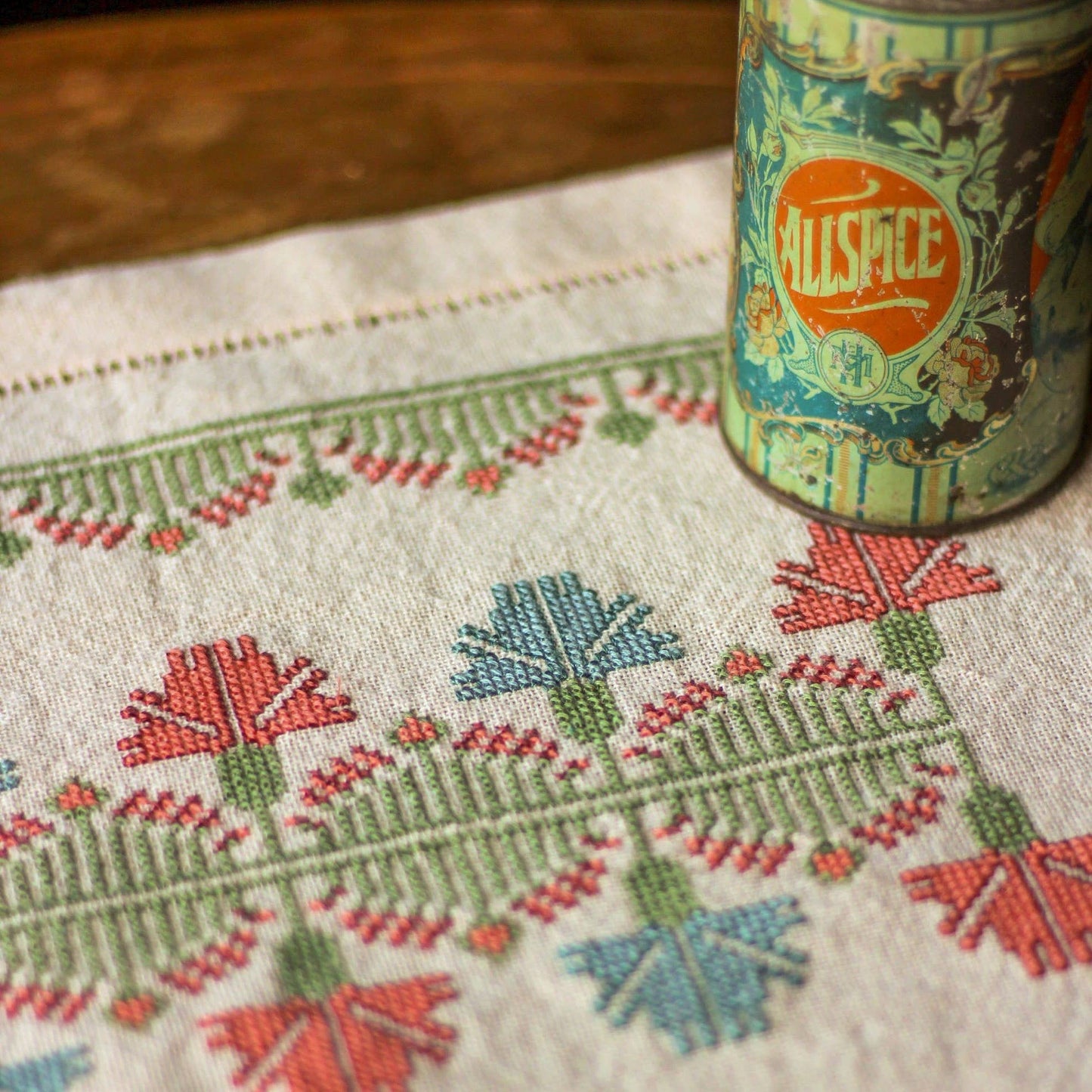 Cross Stitch Kit - Calliope's Meadow Avlea Folk Embroidery