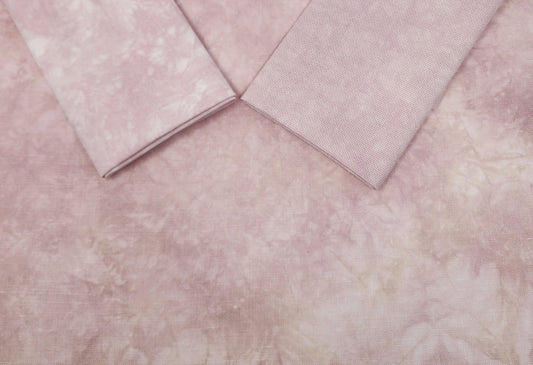 Blush Hand Dyed Fabric by BeStitchMe